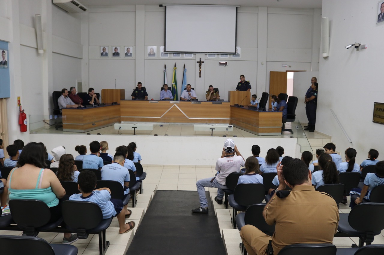 Prefeitura e Câmara de Vereadores de Sarandi realiza a abertura da Semana do Trânsito